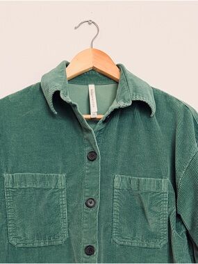 BABATON Green Corduroy Utility Jacket